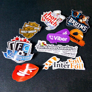 Sticker Konturgeschnitten